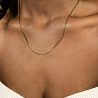 Sterling Silver Herringbone Chain