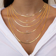 Sterling Silver Herringbone Chain
