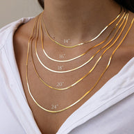 Sterling Silver Herringbone Chain