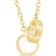 Sterling Silver Amor Necklace