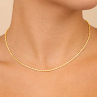 Sterling Silver Annelise Chain Necklace