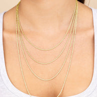 Sterling Silver Annelise Chain Necklace