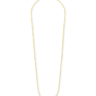 Sterling Silver Basia Dainty Beaded Chain Necklace