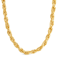 Sterling Silver Belen Dainty Rope Chain Necklace