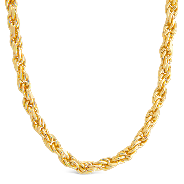 Sterling Silver Belen Dainty Rope Chain Necklace