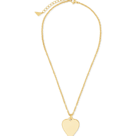 Rita Polished Heart Statement Necklace