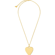 Rita Polished Heart Statement Necklace