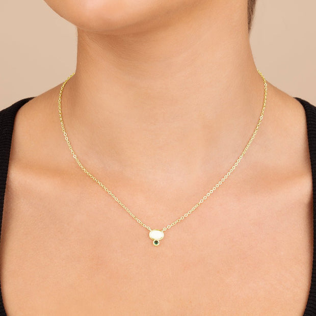 Lana Opal Pendant Necklace