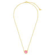 Rose Petal Pendant Necklace