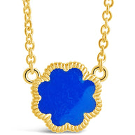 Rose Petal Pendant Necklace