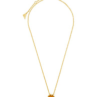 Rose Petal Pendant Necklace