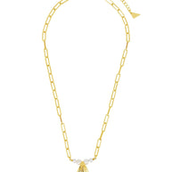 Chérie Pearl Shell Pendant Necklace