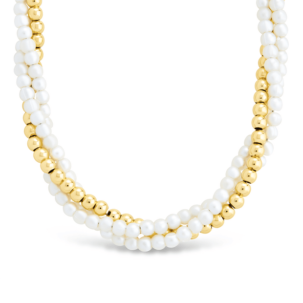Patti Twisted Pearl Necklace
