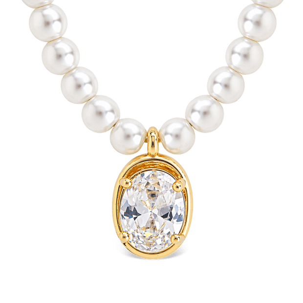 Luma Pearl Layer Necklace