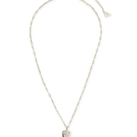 CZ Constellation Dog Tag Pendant Necklace