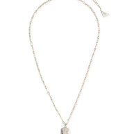 CZ Constellation Dog Tag Pendant Necklace
