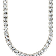 Cecil CZ Tennis Necklace