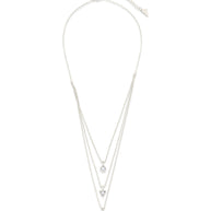 Julie CZ & Layered Chain Necklace