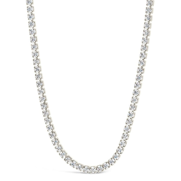 Dani Chain & CZ Tennis Necklace