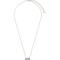 Rainbow CZ Pendant Necklace