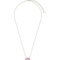 Rainbow CZ Pendant Necklace