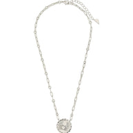 Bold CZ Zodiac Link Pendant Necklace