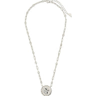Bold CZ Zodiac Link Pendant Necklace