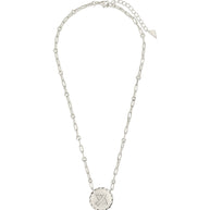 Bold CZ Zodiac Link Pendant Necklace