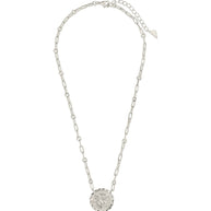 Bold CZ Zodiac Link Pendant Necklace