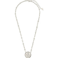 Bold CZ Zodiac Link Pendant Necklace