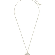 Ophelia CZ Floral Pendant Necklace