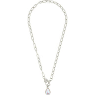 Tay Moonstone Charm & Chain Necklace
