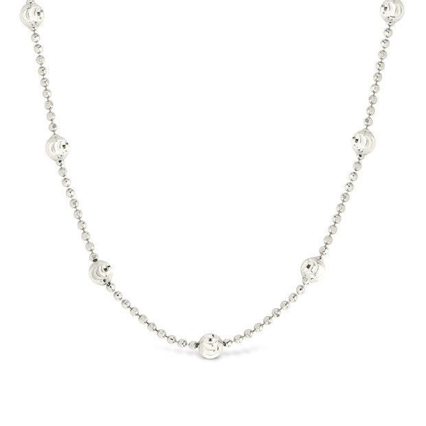 Rumor Stationed CZ Necklace