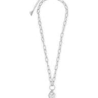 Mirren Heart Padlock Necklace