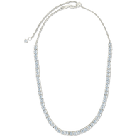 Jadon Adjustable CZ Tennis Necklace