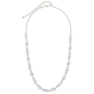 Ellery Adjustable CZ Tennis Necklace