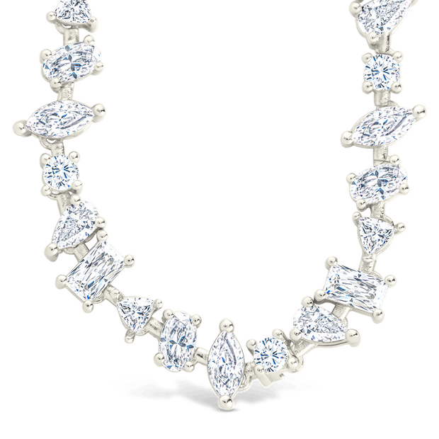 Ellery Adjustable CZ Tennis Necklace