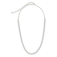 Brette Adjustable CZ Tennis Necklace