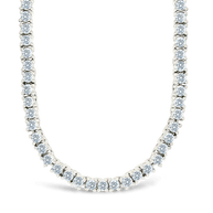 Mirabell Adjustable CZ Tennis Necklace