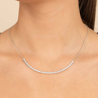 Perdita Brilliant Cut CZ Necklace