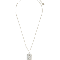 Pave CZ North Star Pendant