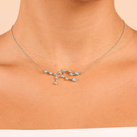Sterling Silver 'When Stars Align' Constellation Necklace