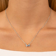 Sterling Silver Carolyn CZ Necklace