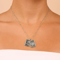 Zodiac Tag Necklace