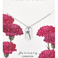 Birth Flower Pendant