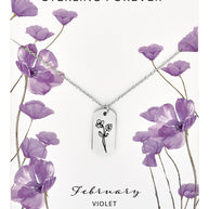 Birth Flower Pendant