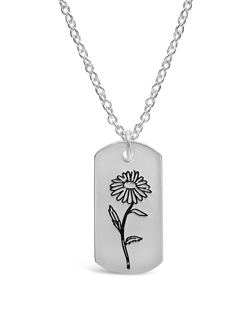 Birth Flower Pendant