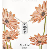 Birth Flower Pendant