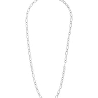Textured Oval Link Chain