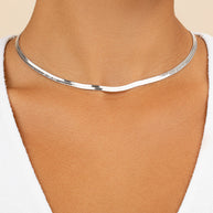 Herringbone Chain Necklace